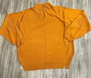 Stacy Adams Men's Textured Quarter-Zip Pullover XXL